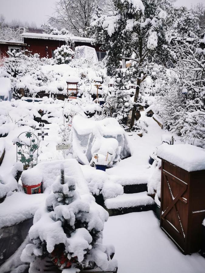 Ferienhaus Mit Riesen Garten, Drei Terrassen, Toller Aussicht Am Waldrand, Auch Als Monteur-Wohnung Hemer Luaran gambar